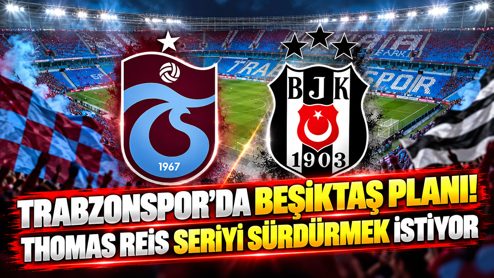 Trabzonspor'da Beşiktaş planı! Thomas Reis seriyi sürdürmek istiyor