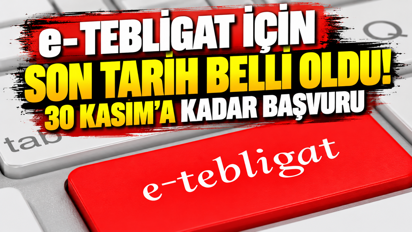 e-Tebligat için son tarih belli oldu! Başvurmaları gerekiyor
