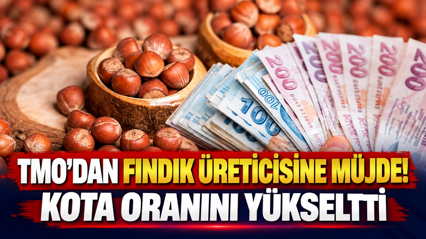 TMO’dan fındık üreticisine müjde! Kota oranını yükseltti